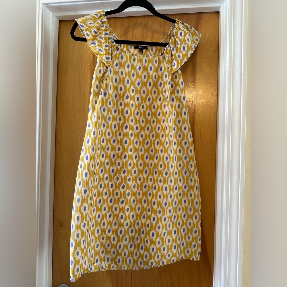 Boho lightweight summer shift dress Made In USA size L